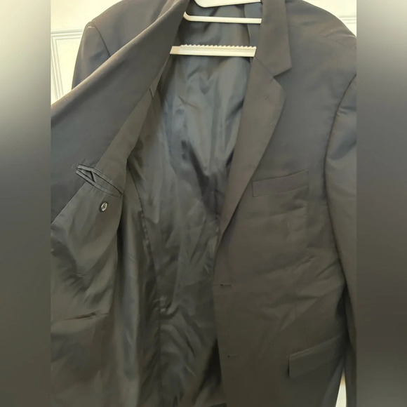 ! Balmain slim fit black  men’s blazer jacket sz 54R - Picture 10 of 12